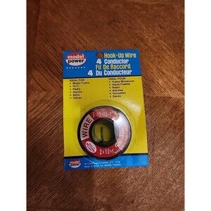 Model Power Hook-Up Wire 4 Conductor  Brown Yellow Red Orange